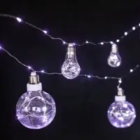 Гирлянда &laquo;Бахрома&raquo; 2.5&times;0.7 м, роса с насадками &laquo;Шарики&raquo;, IP20, серебристая нить, 150 LED, свечение мульти, 12 В