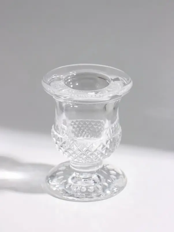Подсвечник стеклянный &laquo;Фридрих&raquo;, 4.7&times;4.7&times;6 см, d=2.5 см