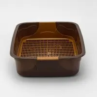 Туалет с сеткой, 44&times;33&times;11.5 см, капучино