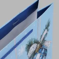 Пакет подарочный &laquo;Ледяные игрушки&raquo;, 33&times;10&times;42.5 см