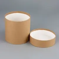 Набор круглых подарочных коробок &laquo;Стиль&raquo; 3 в 1 - 18&times;16&times;13 см
