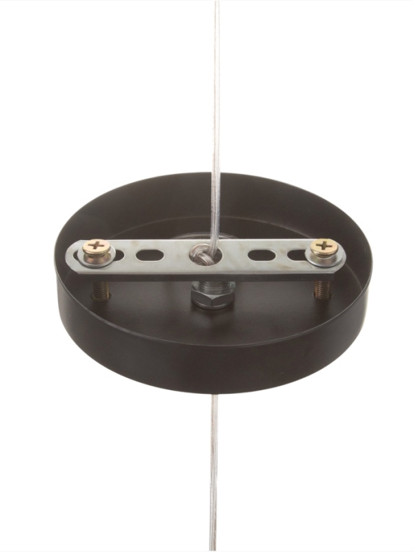 Светильник «Луна» 1х40Вт Е27 черный 14,5х14,5х27+100см Светильник «Луна» 1х40Вт Е27 черный 14,5х14,5х27+100см