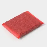Губка для посуды Доляна, со стальной стружкой, 12×9×1.5 см, МИКС