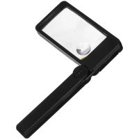 Лупа складная с подсветкой, Attache Selection, увелич. х2/4, линза50х96мм