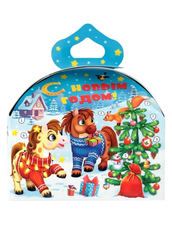 Сладкий новогодний подарок «Пончик», 1000 г