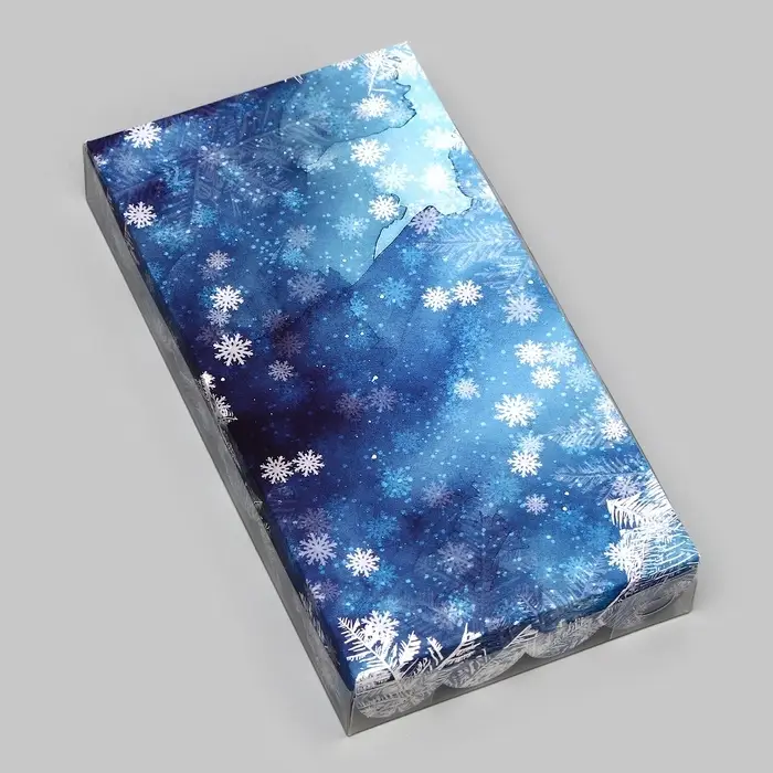Коробка для печенья, «Время чудес», 10.5×20×3 см, Новый год Коробка для печенья, «Время чудес», 10.5×20×3 см, Новый год