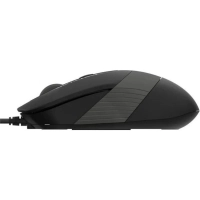 Мышь компьютерная A4Tech Fstyler FM10S черный/серый 1600dpi/USB/4but