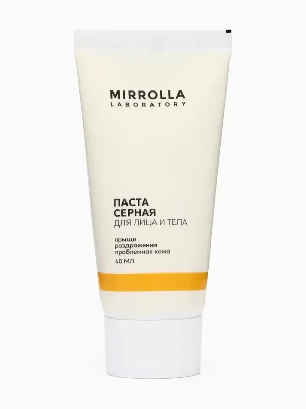 Паста серная Mirrolla, 40 мл