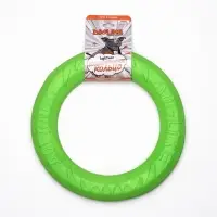 Кольцо &laquo;ДогЛайк&raquo; d=2611, 8-мигранное, большое, d=30.5 см, зелёное