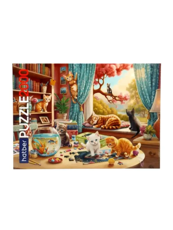 Пазл 2000 эл. "Пушистые шалуны" Premium  2000ПЗ1_34088