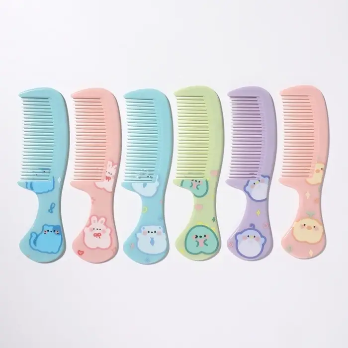 Расчёска фигурная «Детвора», 13×3.5(±1) см, и, рисунок, МИКС