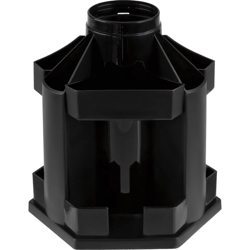 Подставка-органайзер д/канц.мелочей Attache Maxi Desk 10отд вращ-я черная