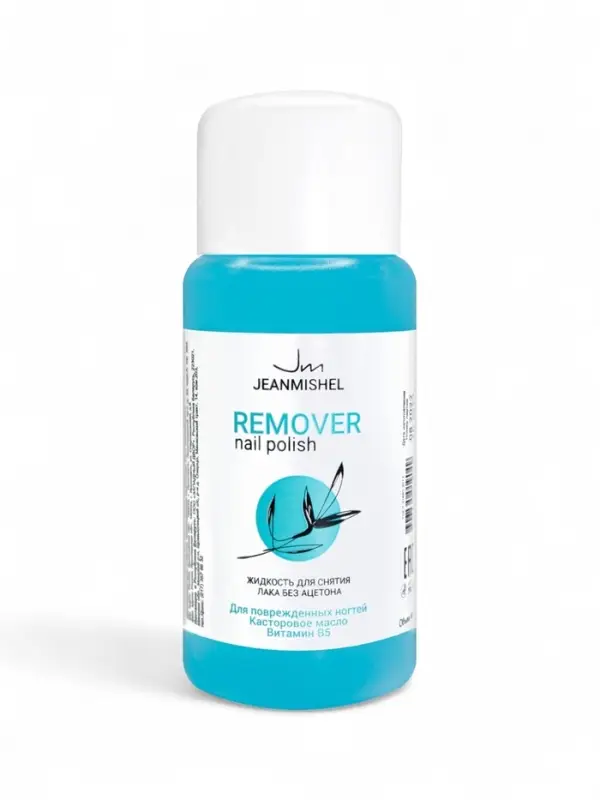 Жидкость для снятия лака JEANMISHEL без ацетона, 60 мл Жидкость для снятия лака JEANMISHEL без ацетона, 60 мл