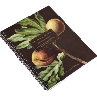 Бизнес-тетрадь, BS, А5, 80л., клетка, спираль. Flora, инжир N4184