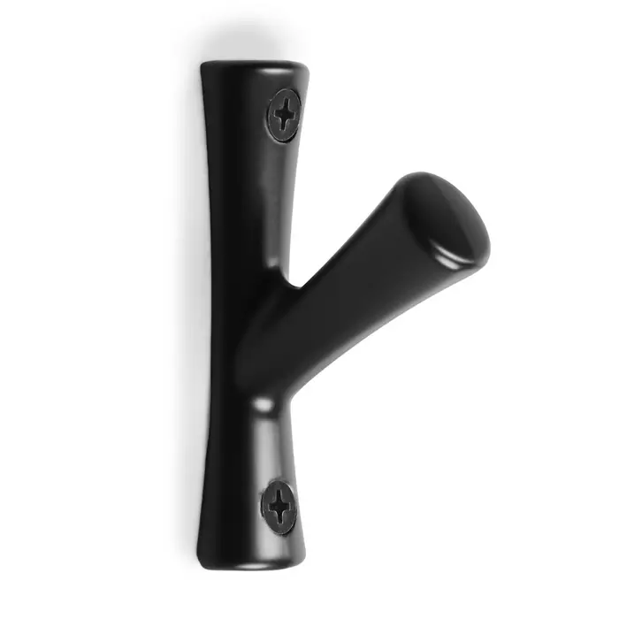 Крючок мебельный CAPPIO BRANCH, однорожковый, цвет черный