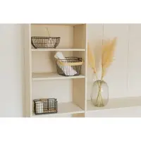 Корзина для мелочей Доляна &laquo;Эстетика&raquo;, 23&times;16&times;12 см, чёрная