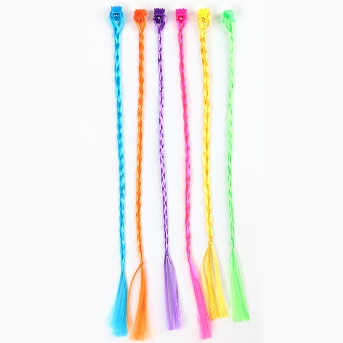 Прядь для волос на крабике, 6 штук Прядь для волос на крабике, 6 штук