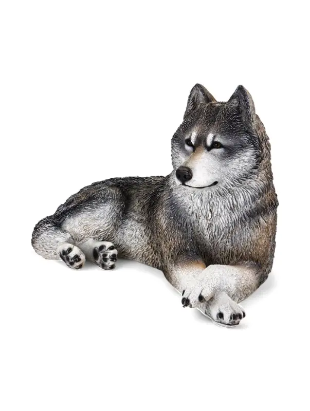 Садовая фигура из полистоуна &laquo;Волчица&raquo;, 43&times;44&times;65 см