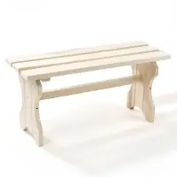 Лавка деревянная, резная №1 90х42х30 см