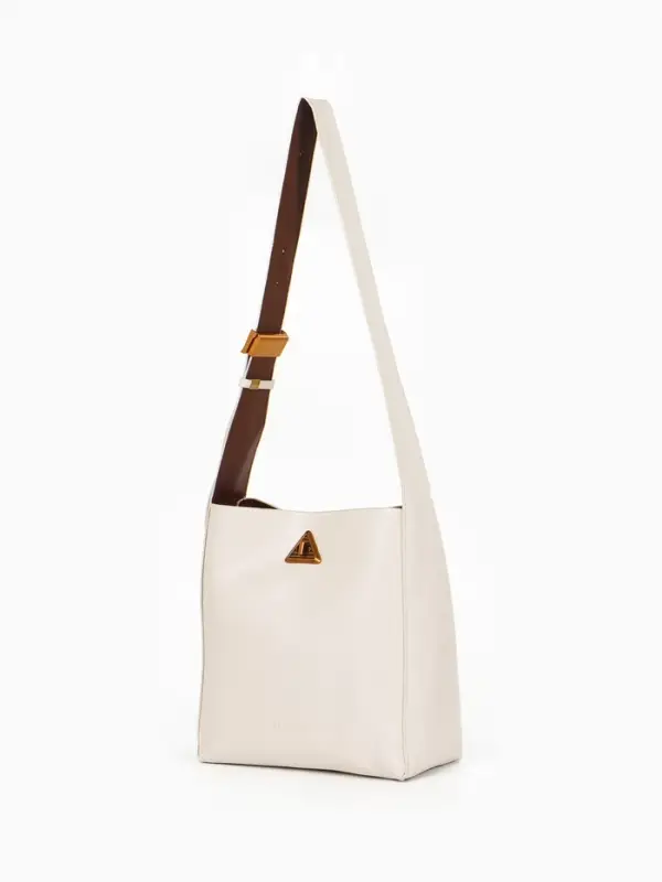 Сумка женская TEXTURA на винтовом замке, 24&times;11&times;24 см, белая