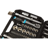 Набор инструмента Topfort 82 предметов 1/4 и  1/2