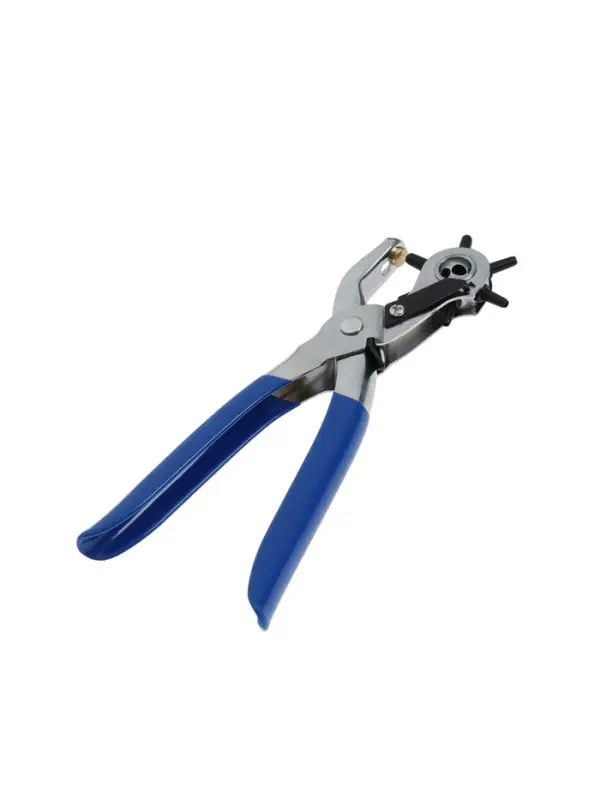 Дырокол просекатель для кожи и картона ТУНДРА, 2-2.5-3-3.5-4-4.5 мм, 225 мм