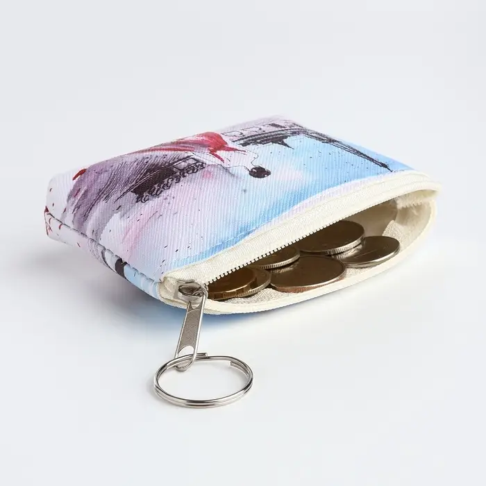 Кошелёк детский &laquo;Париж&raquo; Выбражулька, маленький, монетница, МИКС