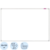 Доска магнитно-маркерная 90х120 лак Attache алюмин. рама Россия