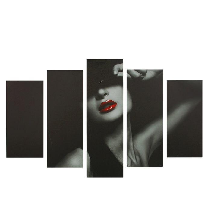 Картина модульная на подрамнике  Картина модульная на подрамнике "Искушение" 2-25х53см , 2-25х67см , 1-25х80 см ,80х140 см