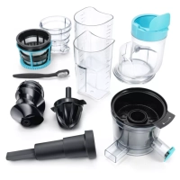 Соковыжималка шнековая HY-JS6534 светло-синий