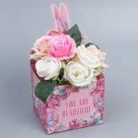 Коробки для мини букетов «Колибри», 12 × 20 × 10 см