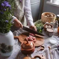 Горшочек для запекания Кунгурская керамика &laquo;Луговой&raquo;, 600 мл, с ручками, керамика, оранжевый