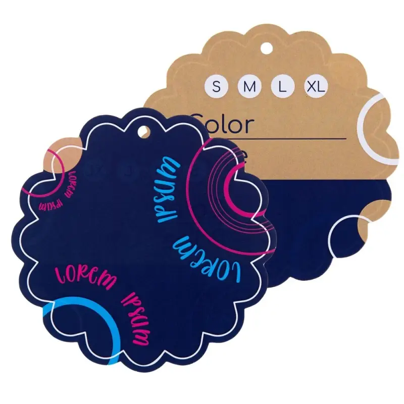 Этикетка бумажная на заказ Paper, M Этикетка бумажная на заказ Paper, M