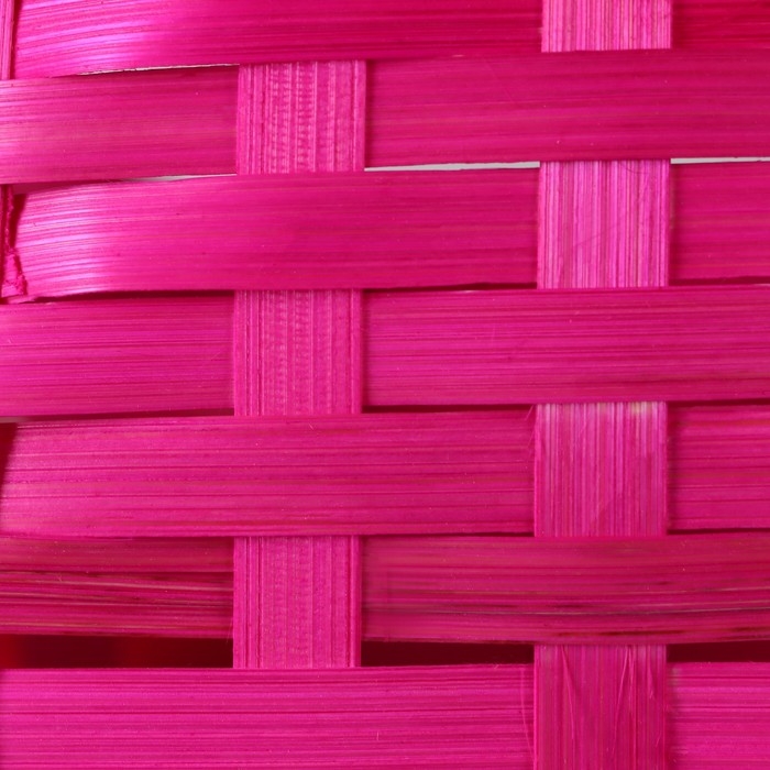 Набор корзин плетеных, D19x9/32 см, D22x9,5/34 см, D25x10/36 см, 3шт, розовые, бамбук Набор корзин плетеных, D19x9/32 см, D22x9,5/34 см, D25x10/36 см, 3шт, розовые, бамбук