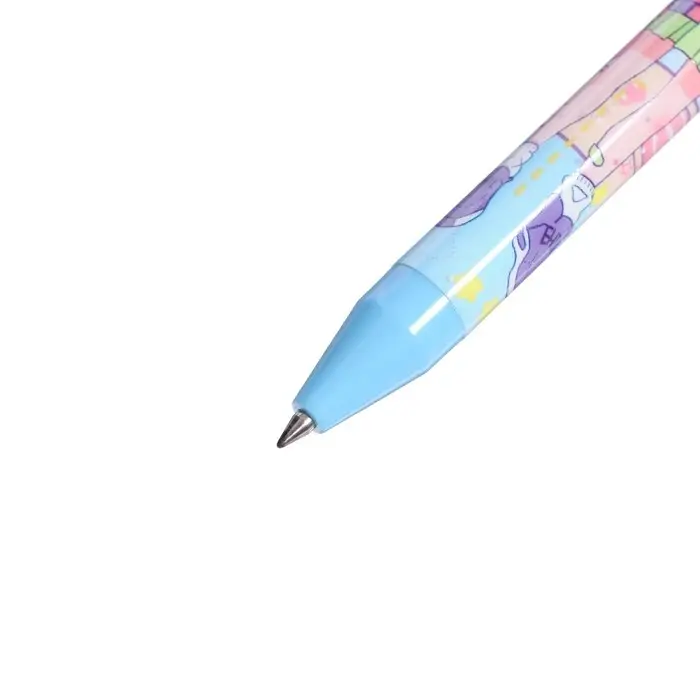 Набор гелевых автоматических ручек 0,5 мм Beifa "АНИМЕ", чёрный стержень