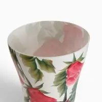Ваза для цветов &laquo;Фелисия&raquo;, 15&times;38 см, стекло, белая