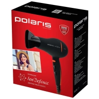 Фен POLARIS PHD 2038Ti, черный