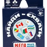 Карточная игра &laquo;Найди-схвати. Мегафлагомания&raquo;