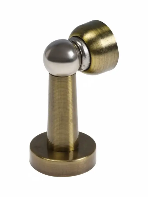 Упор дверной LOCKLAND, магнитный, цвет бронза