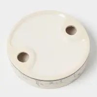 Набор аксессуаров для ванной комнаты &laquo;Афродита&raquo;, 4 предмета, дозатор 380 мл, мыльница, 2 стакана, белый