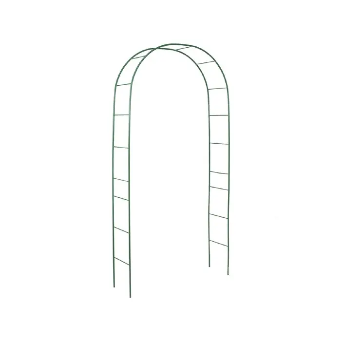 Арка садовая, 240&times;125&times;36.5 см, для вьющихся растений, металлическая, зелёная, Greengo