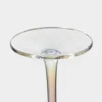 Бокалы для шампанского Magistro &laquo;Дарио&raquo;, 180 мл, 7&times;27.5 см, набор 6 шт., стекло, перламутровые