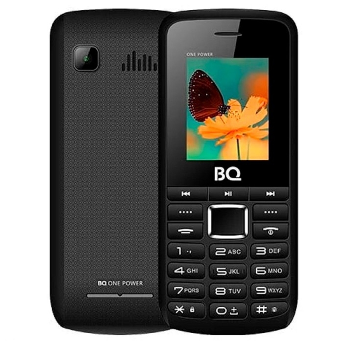 Сотовый телефон BQ M-1846 One Power, 1.77 Сотовый телефон BQ M-1846 One Power, 1.77", 2 sim, 32Мб, microSD, 2500 мАч, чёрно-серый