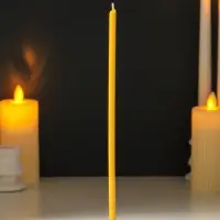 Свечи церковные медовые №40, упаковка 1 кг, парафин, медовое масло