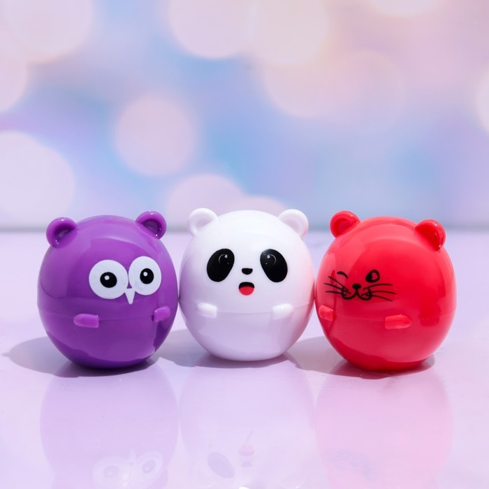 Бальзам для губ «Зоопарк», микс Бальзам для губ «Зоопарк», микс