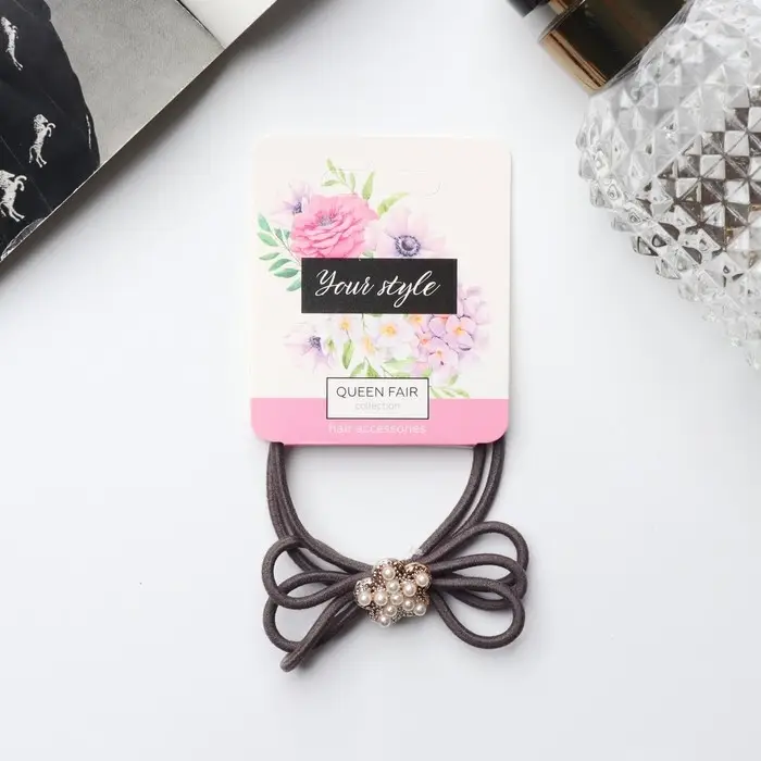 Резинка для волос Резинка для волос "Милада" цветок, 5 см, микс