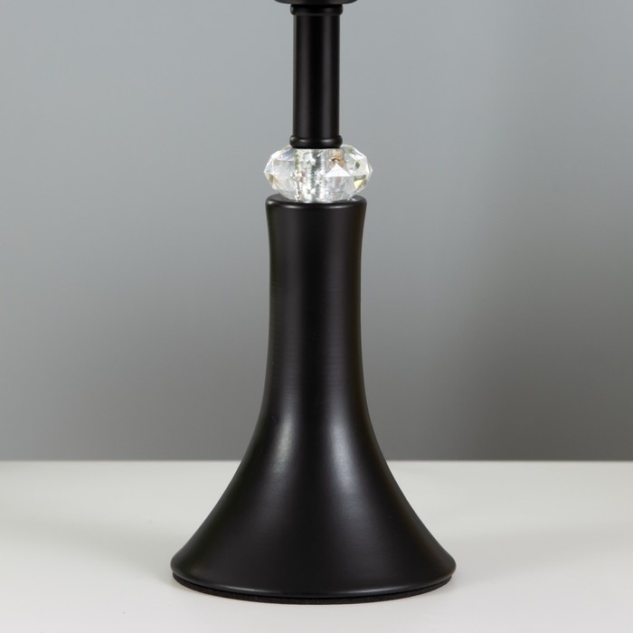 Настольная лампа Настольная лампа "Падер" E27 40Вт черный 21х21х38 см RISALUX