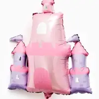 Воздушный шар фольгированный 30" "Замок"