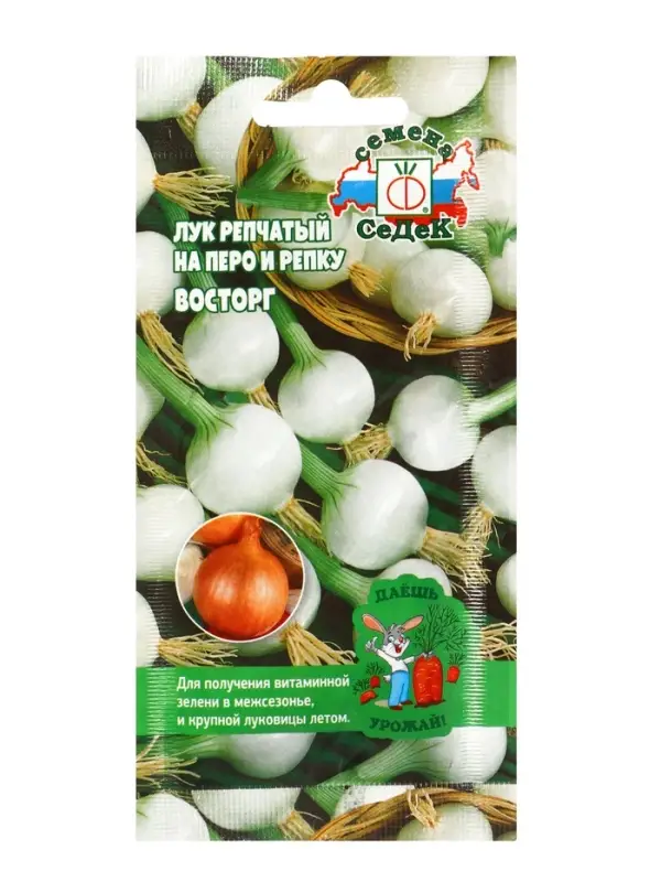 Семена Лук репчатый на перо и репку &laquo;Восторг&raquo;, 0.5 г, &laquo;СеДеК&raquo;