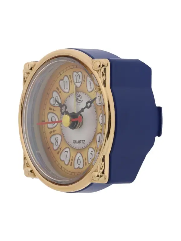 Часы-светильник Часы-светильник "Ретро телефон", синий, с будильником, 28.5 х 18 х 18 см